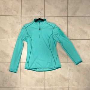 Arc’teryx Womens S/P Half Zip Pullover Sweater Teal/Blue